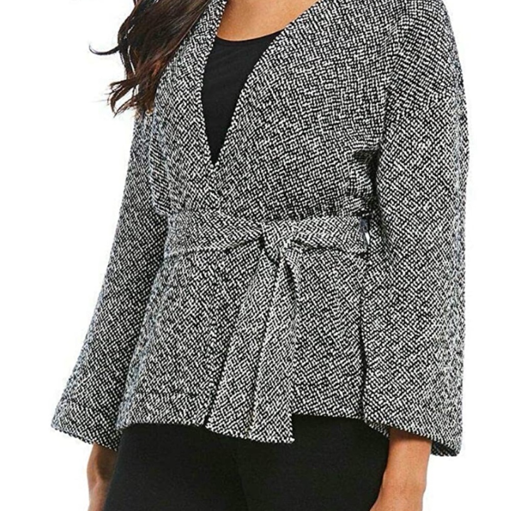 EILEEN FISHER Peruvian Organic Cotton Tweed Jacket